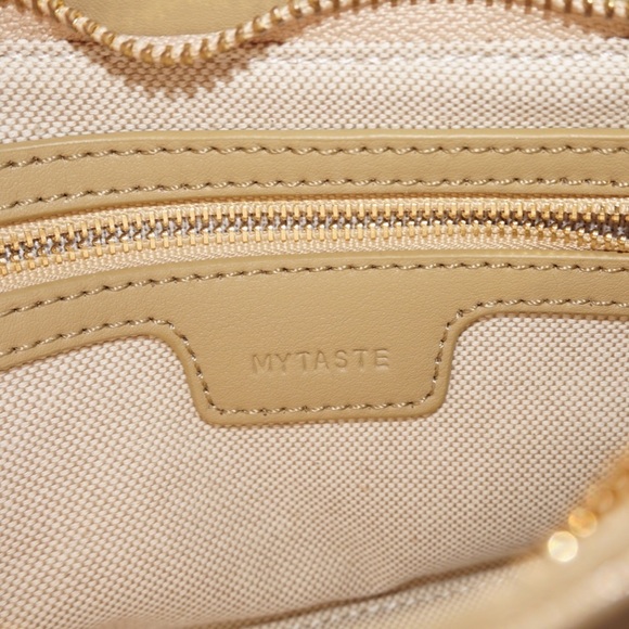 🌿 Mini Shoulder Bag in Color # Cheese - Picture 4 of 13